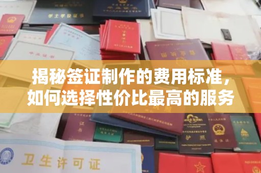 故城揭秘签证制作的费用标准，如何选择性价比最高的服务？