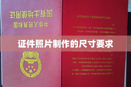 故城证件照片制作的尺寸要求