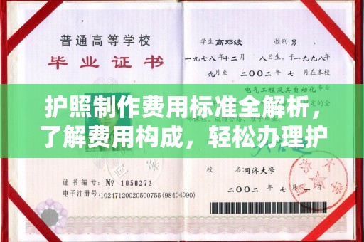 故城护照制作费用标准全解析，了解费用构成，轻松办理护照